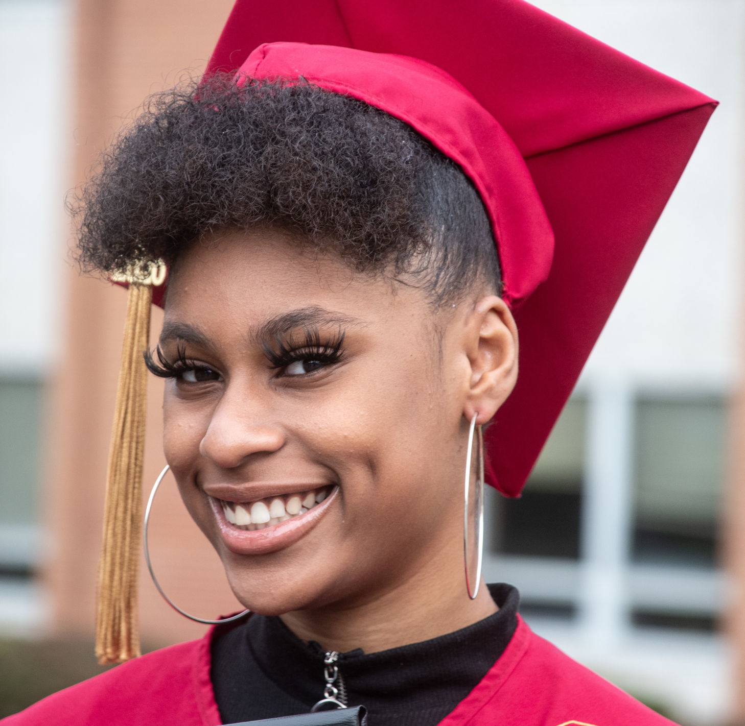 Southern Guilford High School's drive-thru graduation